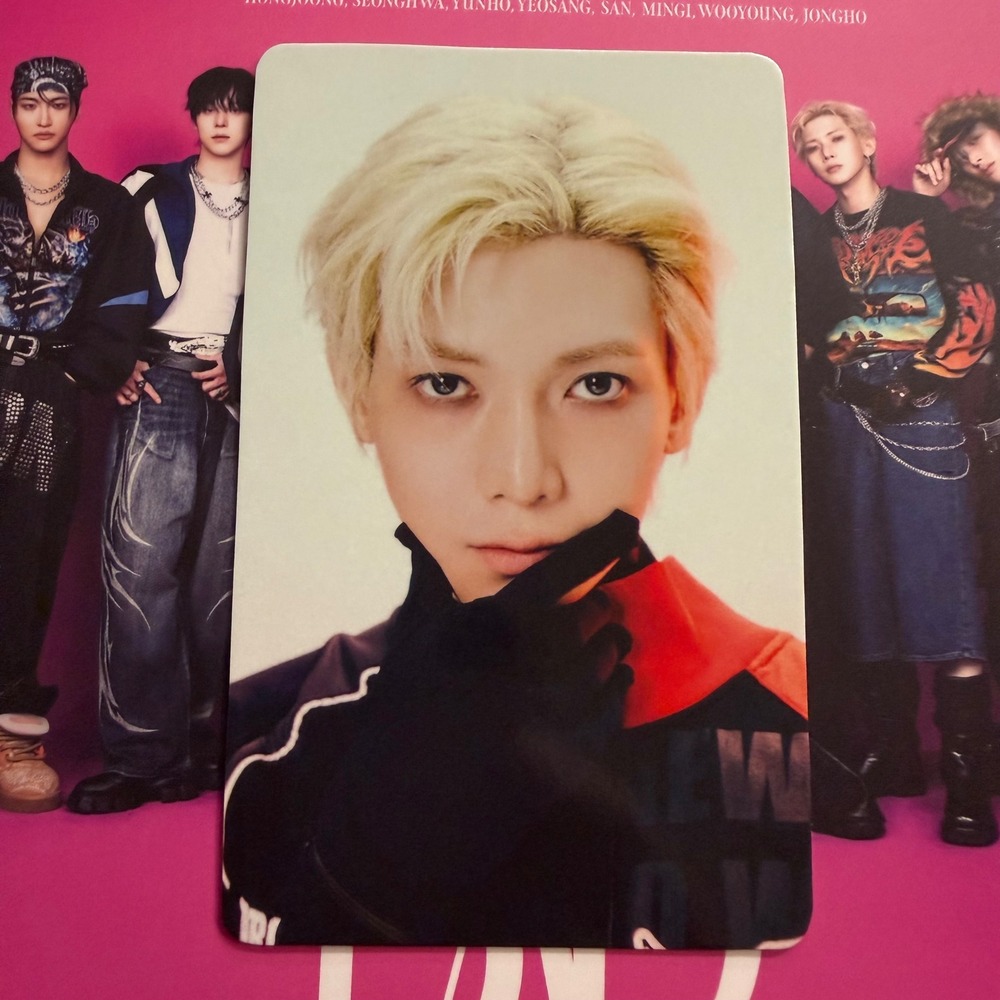 ATEEZ Yeosang BAD Japanese Version Photocard